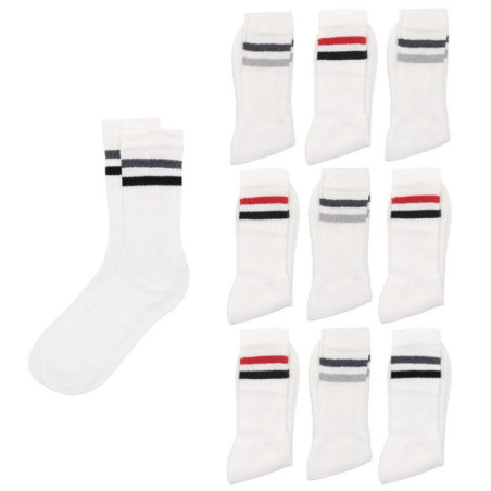 Chaussettes tennis x10 homme ray
