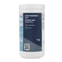 Chlore lent en pastille 20gr 1kg