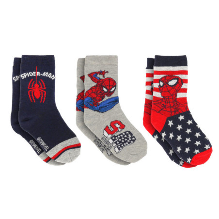 Spiderman chausettes x3 enfant