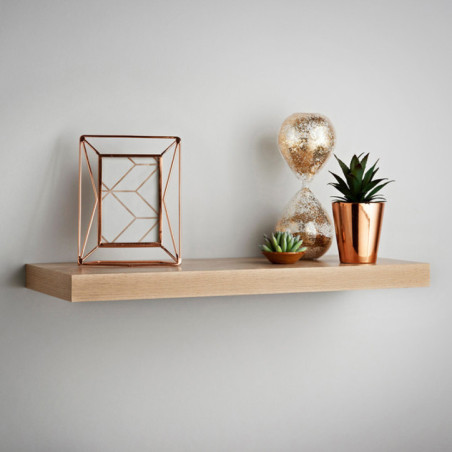 Etagere 60cm effet chene