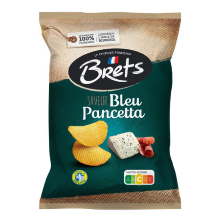 Chips saveur bleu pancetta