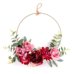 Couronne de fleurs