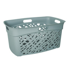Corbeille a linge 45l verte