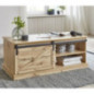 Table basse porte coulissante