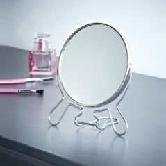 Miroir cosmetique pliable