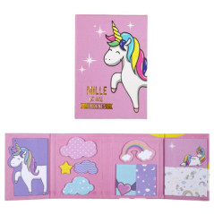 Notes adhesives licorne