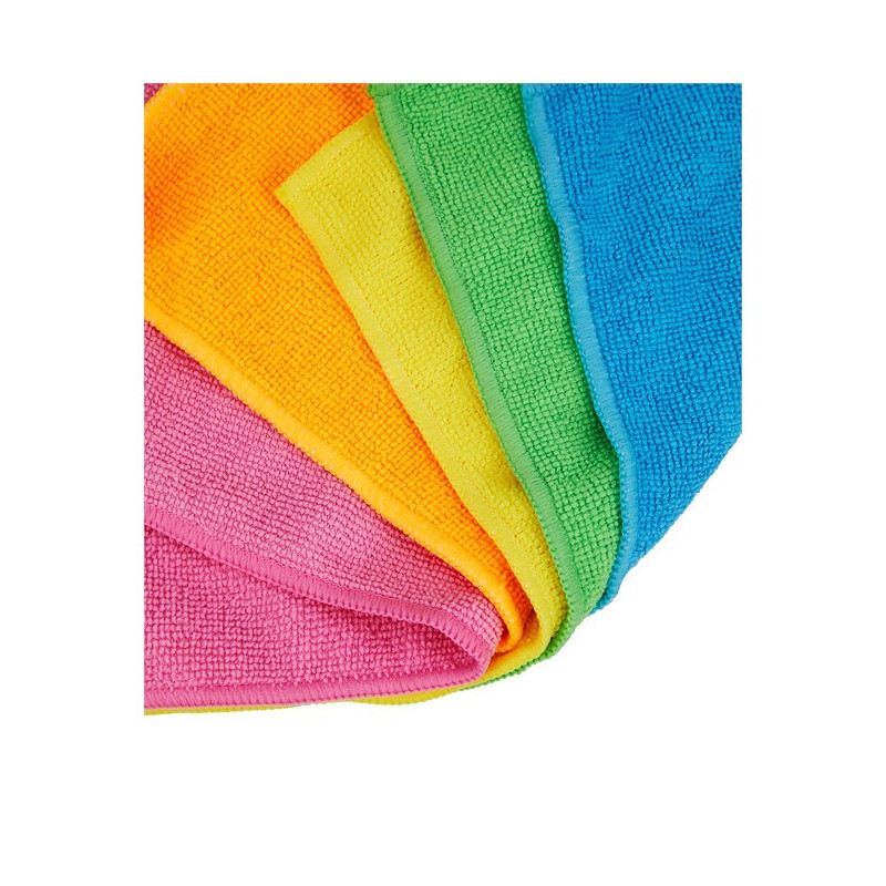 Lot de 5 lingettes microfibre