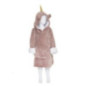 Plaid sweat capuche licorne