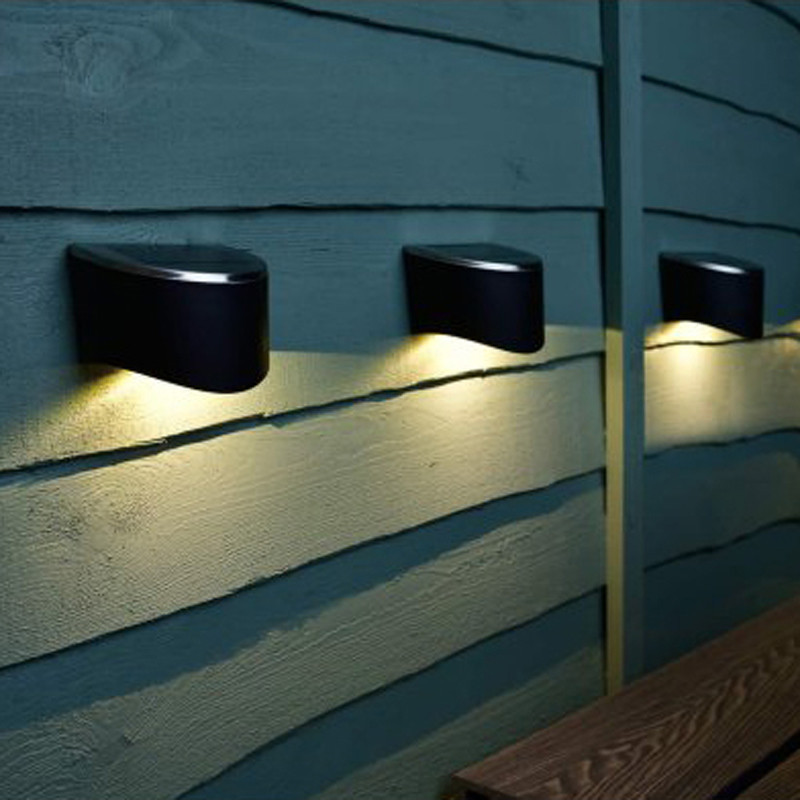 Appliques mural solaire x4