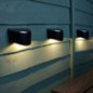 Appliques mural solaire x4