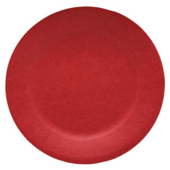 Assiette x10 18cm carton rouge