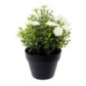 Marguerites artificielles en pot