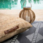 Coussin de sol en jute 65x65cm