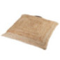 Coussin de sol en jute 65x65cm
