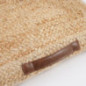 Coussin de sol en jute 65x65cm