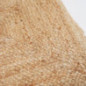 Coussin de sol en jute 65x65cm