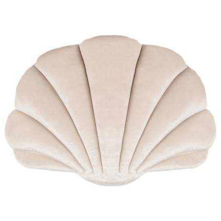 Coussin coquillage champagne
