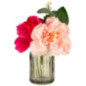 Vase fleurs artificielles