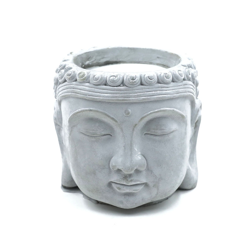 Bougie pot tete de bouddha