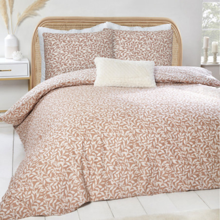 Housse de couette 240x220 MISAKI ROSE + 2 taies | Leroy Merlin Housse de couette 240x220 MISAKI ROSE + 2 taies | Leroy Merlin