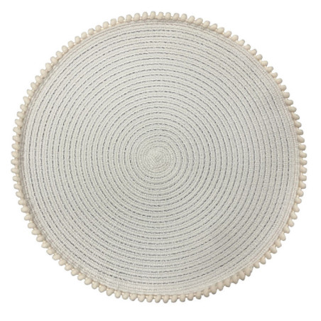 Set de table x4 ronds naturels p