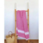 Fouta 90x160cm coton double