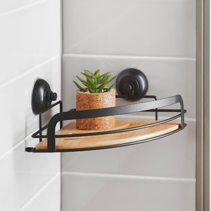 Serviteur d'angle bambou/metal n