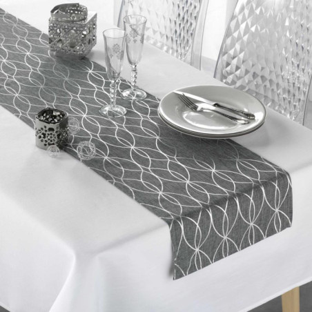 Pack nappe unie + chemin de tabl