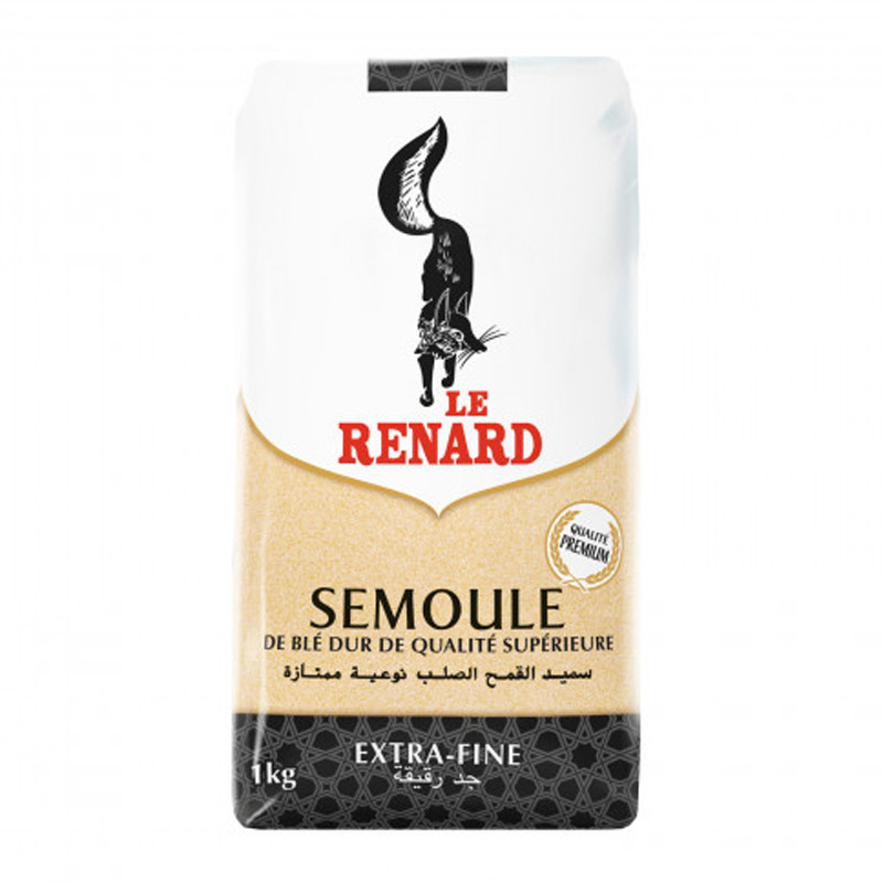 Le Renard - Semoule extra-fine de qualité supérieure