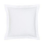 Taie d'oreiller 63x63 blanc