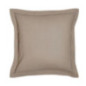 Taie d'oreiller 63x63 taupe