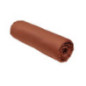 Drap housse 200x200 terracotta