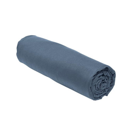 Drap housse jersey 140x190cm ble