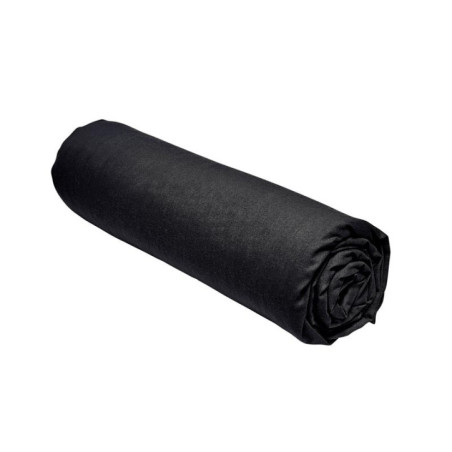 Drap housse jersey 160x200cm noi