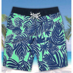 Boardshort feuilles tropic