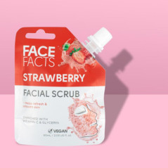 Exfoliant visage fraise