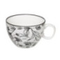 Tasse blanc floral 45cl