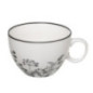 Tasse blanc floral 45cl