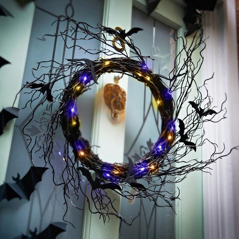 Couronne chauve souris 2led