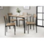 Lot table + 4 chaises