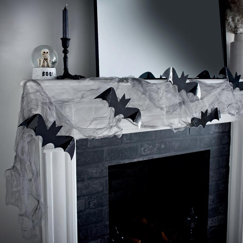 Deco chauve souris et toile
