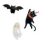 Personnage d'halloween x 3