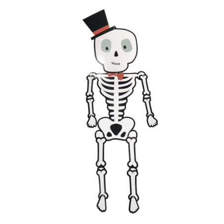 Squelette halloween x2