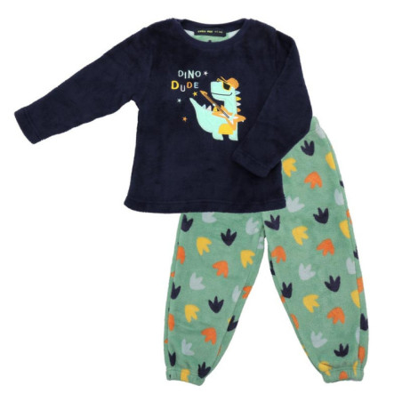 Pyjama fleece dino guitare 2/7a