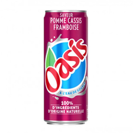 Boisson pomme cassis framb 33cl