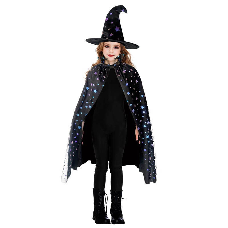 Costume fille chapeau+cape 5-10