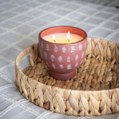 Bougie en pot