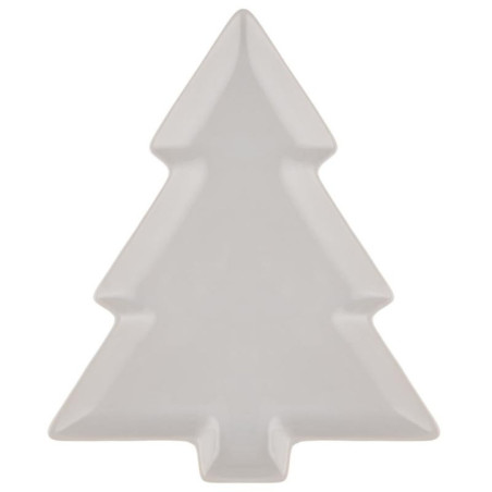 Coupelle blanche forme sapin