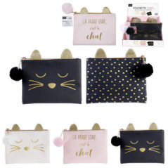 Pochette chat