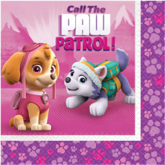 Serviettes x20 pat patrouille ro